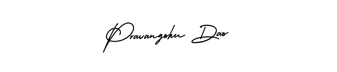 Pravangshu Das stylish signature style. Best Handwritten Sign (AmerikaSignatureDemo-Regular) for my name. Handwritten Signature Collection Ideas for my name Pravangshu Das. Pravangshu Das signature style 3 images and pictures png