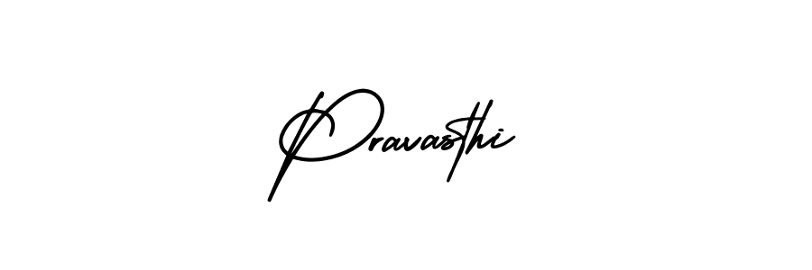 Create a beautiful signature design for name Pravasthi. With this signature (AmerikaSignatureDemo-Regular) fonts, you can make a handwritten signature for free. Pravasthi signature style 3 images and pictures png