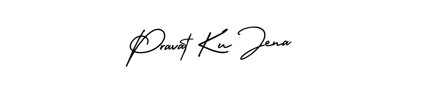 AmerikaSignatureDemo-Regular is a professional signature style that is perfect for those who want to add a touch of class to their signature. It is also a great choice for those who want to make their signature more unique. Get Pravat Ku Jena name to fancy signature for free. Pravat Ku Jena signature style 3 images and pictures png