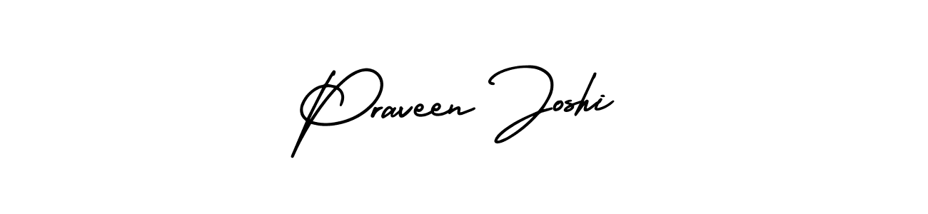 Also we have Praveen Joshi name is the best signature style. Create professional handwritten signature collection using AmerikaSignatureDemo-Regular autograph style. Praveen Joshi signature style 3 images and pictures png