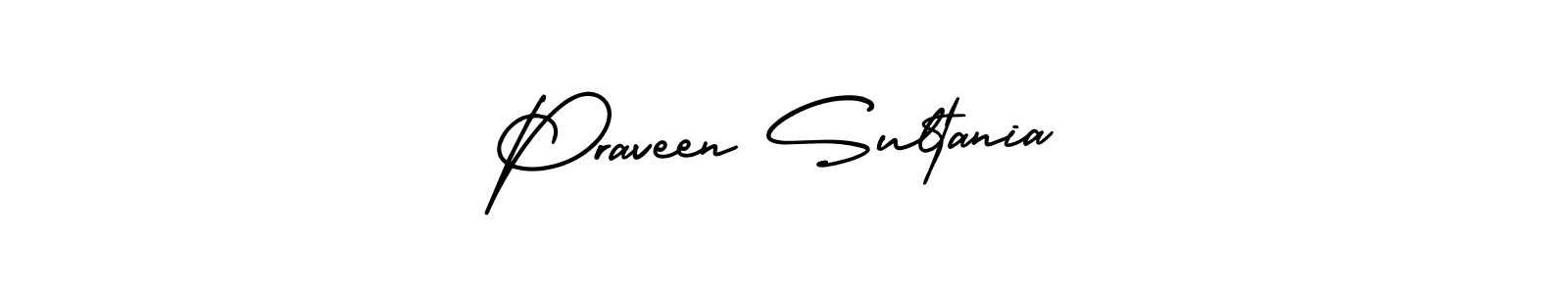 if you are searching for the best signature style for your name Praveen Sultania. so please give up your signature search. here we have designed multiple signature styles  using AmerikaSignatureDemo-Regular. Praveen Sultania signature style 3 images and pictures png