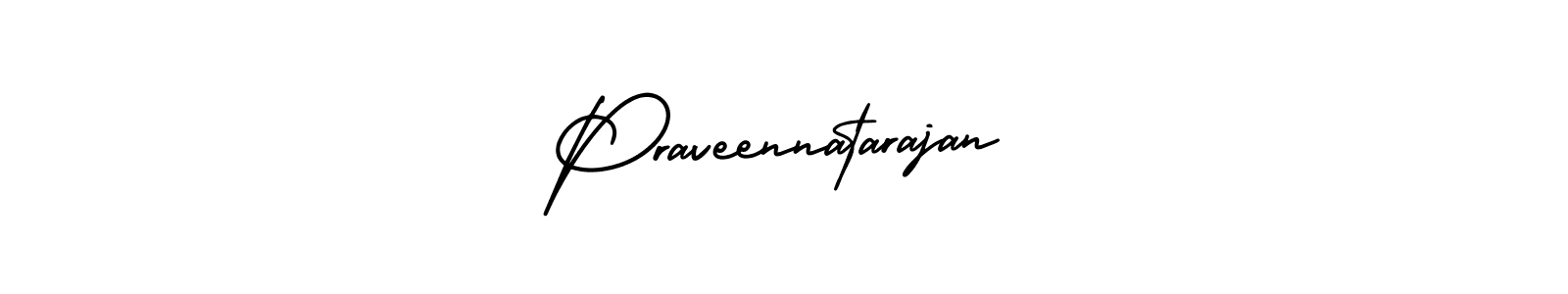 Also You can easily find your signature by using the search form. We will create Praveennatarajan name handwritten signature images for you free of cost using AmerikaSignatureDemo-Regular sign style. Praveennatarajan signature style 3 images and pictures png