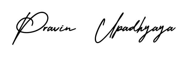 A timeless handwritten aesthetic for Pravin  Upadhyaya. The AmerikaSignatureDemo-Regular font gives your signature a handcrafted feel with natural curves. Pravin  Upadhyaya signature style 3 images and pictures png