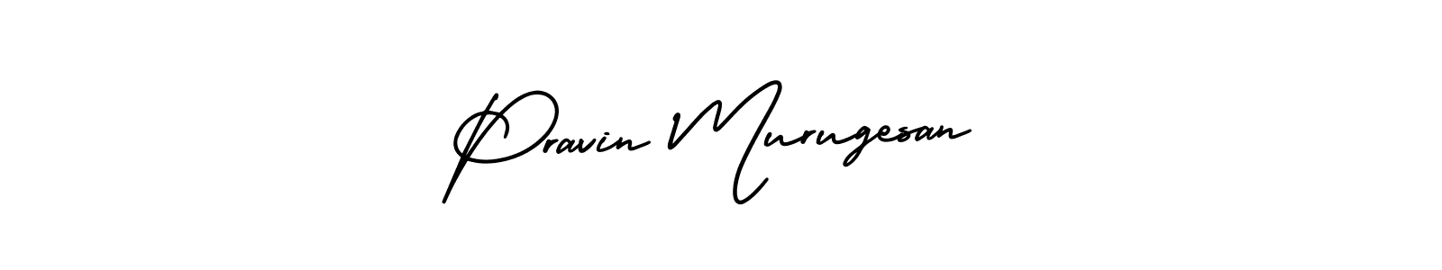 Similarly AmerikaSignatureDemo-Regular is the best handwritten signature design. Signature creator online .You can use it as an online autograph creator for name Pravin Murugesan. Pravin Murugesan signature style 3 images and pictures png