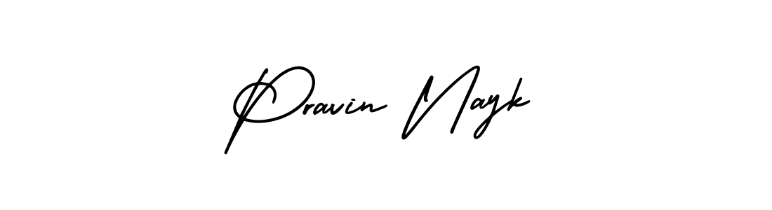 How to make Pravin Nayk signature? AmerikaSignatureDemo-Regular is a professional autograph style. Create handwritten signature for Pravin Nayk name. Pravin Nayk signature style 3 images and pictures png