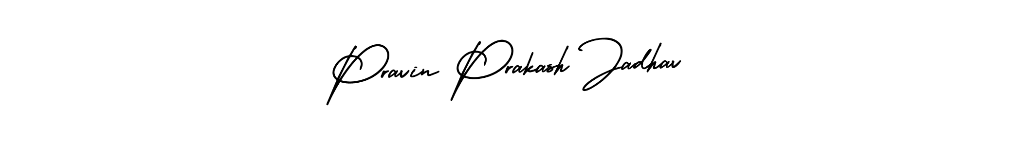 if you are searching for the best signature style for your name Pravin Prakash Jadhav. so please give up your signature search. here we have designed multiple signature styles  using AmerikaSignatureDemo-Regular. Pravin Prakash Jadhav signature style 3 images and pictures png