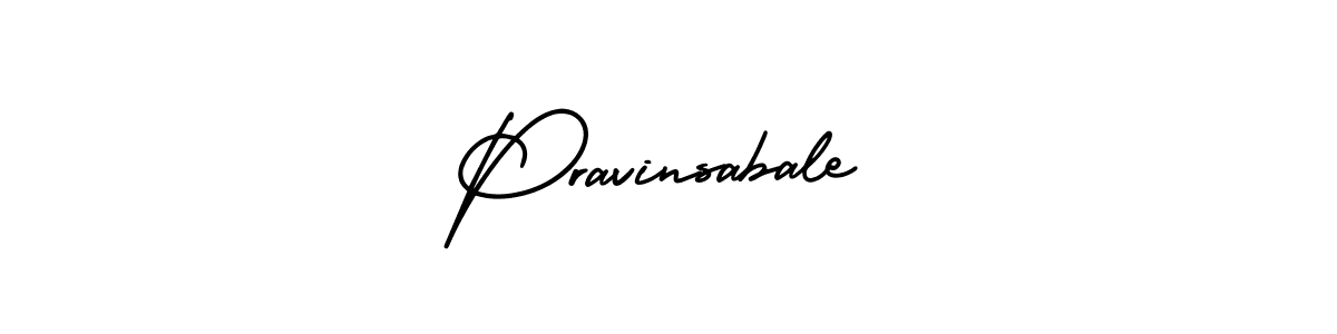 How to Draw Pravinsabale signature style? AmerikaSignatureDemo-Regular is a latest design signature styles for name Pravinsabale. Pravinsabale signature style 3 images and pictures png