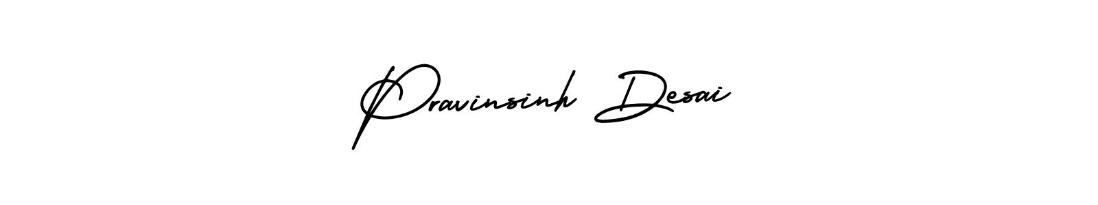 AmerikaSignatureDemo-Regular is a professional signature style that is perfect for those who want to add a touch of class to their signature. It is also a great choice for those who want to make their signature more unique. Get Pravinsinh Desai name to fancy signature for free. Pravinsinh Desai signature style 3 images and pictures png