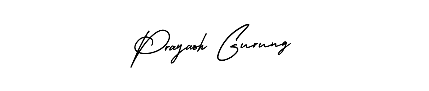 How to Draw Prayash Gurung signature style? AmerikaSignatureDemo-Regular is a latest design signature styles for name Prayash Gurung. Prayash Gurung signature style 3 images and pictures png