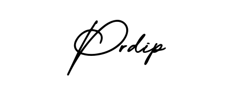 Create a personalized artistic stamp with Prdip in AmerikaSignatureDemo-Regular font. Perfect for visual artists, designers, and influencers. Prdip signature style 3 images and pictures png