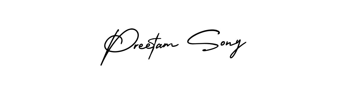 Check out images of Autograph of Preetam Sony name. Actor Preetam Sony Signature Style. AmerikaSignatureDemo-Regular is a professional sign style online. Preetam Sony signature style 3 images and pictures png
