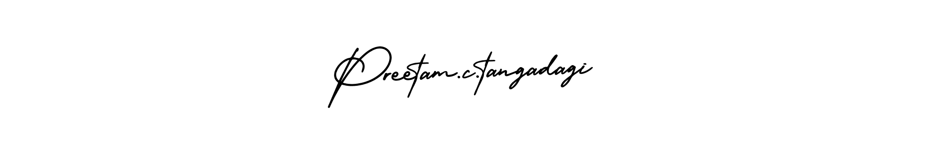 This is the best signature style for the Preetam.c.tangadagi name. Also you like these signature font (AmerikaSignatureDemo-Regular). Mix name signature. Preetam.c.tangadagi signature style 3 images and pictures png