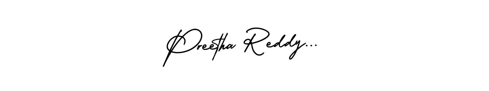 Make a beautiful signature design for name Preetha Reddy.... Use this online signature maker to create a handwritten signature for free. Preetha Reddy... signature style 3 images and pictures png