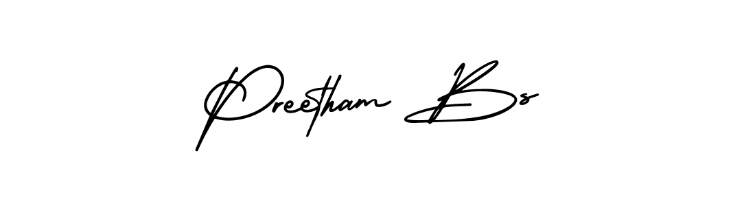 Make a short Preetham Bs signature style. Manage your documents anywhere anytime using AmerikaSignatureDemo-Regular. Create and add eSignatures, submit forms, share and send files easily. Preetham Bs signature style 3 images and pictures png