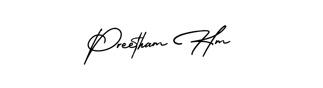 Similarly AmerikaSignatureDemo-Regular is the best handwritten signature design. Signature creator online .You can use it as an online autograph creator for name Preetham Hm. Preetham Hm signature style 3 images and pictures png