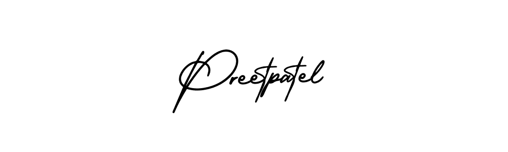 Best and Professional Signature Style for Preetpatel. AmerikaSignatureDemo-Regular Best Signature Style Collection. Preetpatel signature style 3 images and pictures png