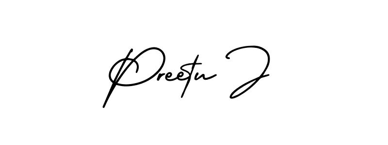 Check out images of Autograph of Preetu J name. Actor Preetu J Signature Style. AmerikaSignatureDemo-Regular is a professional sign style online. Preetu J signature style 3 images and pictures png