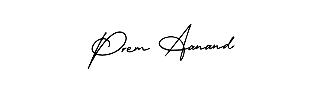 Best and Professional Signature Style for Prem Aanand. AmerikaSignatureDemo-Regular Best Signature Style Collection. Prem Aanand signature style 3 images and pictures png