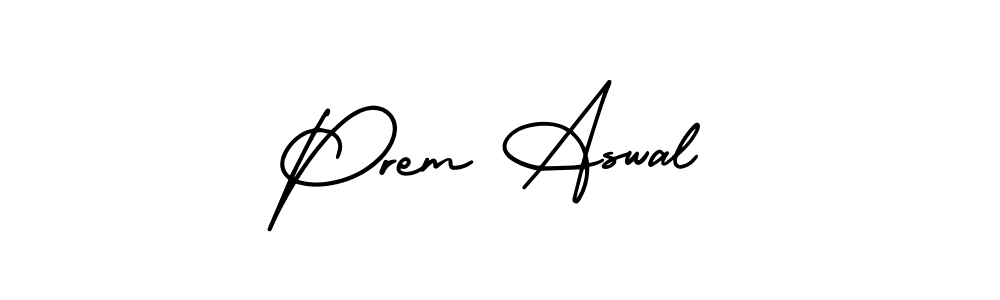 Create a beautiful signature design for name Prem Aswal. With this signature (AmerikaSignatureDemo-Regular) fonts, you can make a handwritten signature for free. Prem Aswal signature style 3 images and pictures png