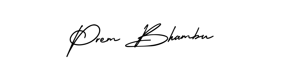 Once you've used our free online signature maker to create your best signature AmerikaSignatureDemo-Regular style, it's time to enjoy all of the benefits that Prem Bhambu name signing documents. Prem Bhambu signature style 3 images and pictures png