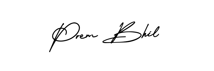 Make a beautiful signature design for name Prem Bhil. Use this online signature maker to create a handwritten signature for free. Prem Bhil signature style 3 images and pictures png