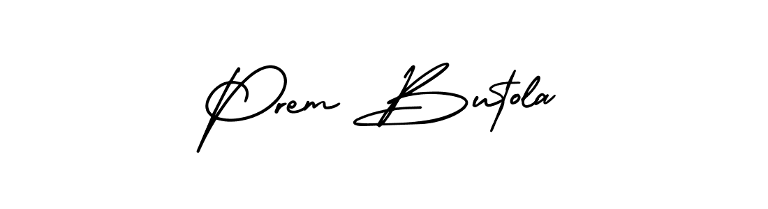 How to Draw Prem Butola signature style? AmerikaSignatureDemo-Regular is a latest design signature styles for name Prem Butola. Prem Butola signature style 3 images and pictures png