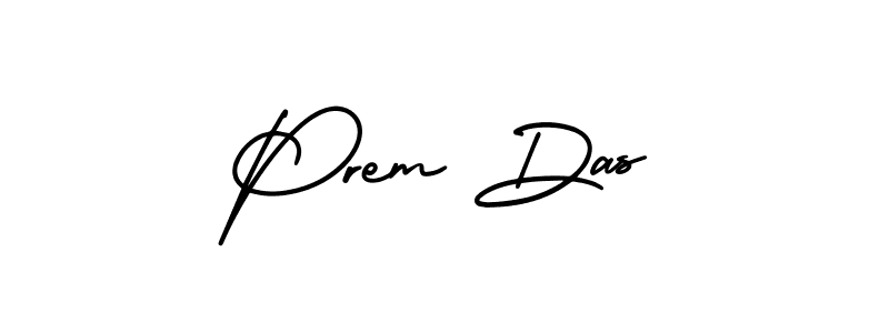 Design your own signature with our free online signature maker. With this signature software, you can create a handwritten (AmerikaSignatureDemo-Regular) signature for name Prem Das. Prem Das signature style 3 images and pictures png