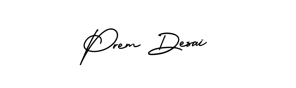 How to Draw Prem Desai signature style? AmerikaSignatureDemo-Regular is a latest design signature styles for name Prem Desai. Prem Desai signature style 3 images and pictures png