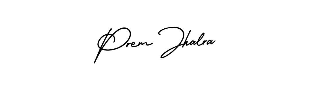 This is the best signature style for the Prem Jhalra name. Also you like these signature font (AmerikaSignatureDemo-Regular). Mix name signature. Prem Jhalra signature style 3 images and pictures png