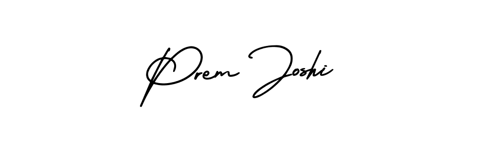 Create a beautiful signature design for name Prem Joshi. With this signature (AmerikaSignatureDemo-Regular) fonts, you can make a handwritten signature for free. Prem Joshi signature style 3 images and pictures png