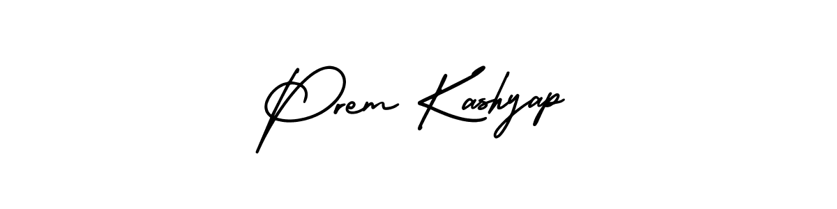 Prem Kashyap stylish signature style. Best Handwritten Sign (AmerikaSignatureDemo-Regular) for my name. Handwritten Signature Collection Ideas for my name Prem Kashyap. Prem Kashyap signature style 3 images and pictures png