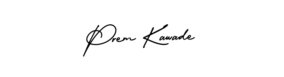 How to make Prem Kawade signature? AmerikaSignatureDemo-Regular is a professional autograph style. Create handwritten signature for Prem Kawade name. Prem Kawade signature style 3 images and pictures png