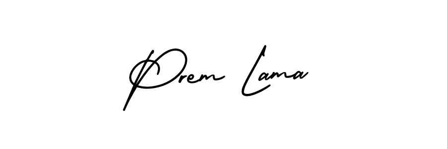 Make a beautiful signature design for name Prem Lama. Use this online signature maker to create a handwritten signature for free. Prem Lama signature style 3 images and pictures png