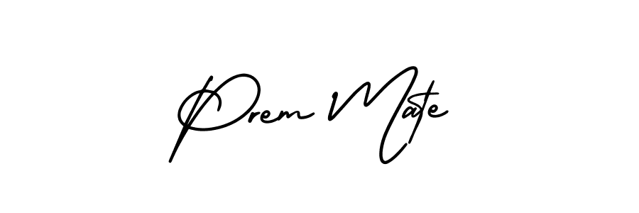 Also we have Prem Mate name is the best signature style. Create professional handwritten signature collection using AmerikaSignatureDemo-Regular autograph style. Prem Mate signature style 3 images and pictures png