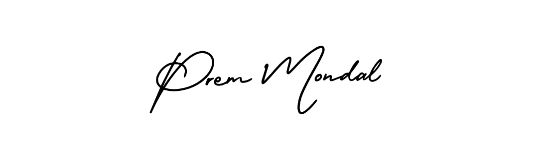 Make a beautiful signature design for name Prem Mondal. Use this online signature maker to create a handwritten signature for free. Prem Mondal signature style 3 images and pictures png