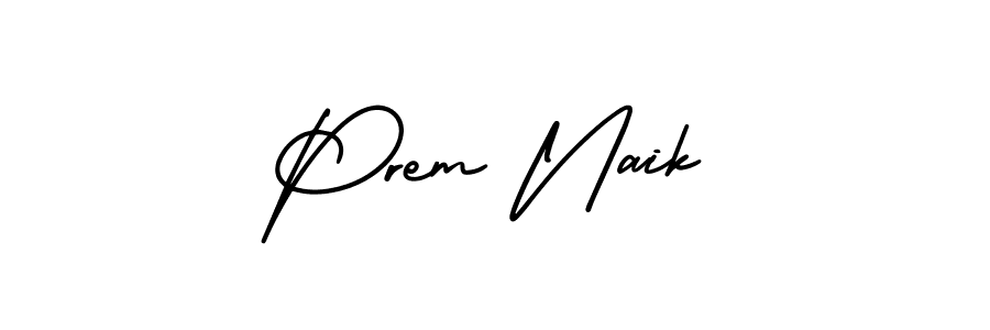 Also You can easily find your signature by using the search form. We will create Prem Naik name handwritten signature images for you free of cost using AmerikaSignatureDemo-Regular sign style. Prem Naik signature style 3 images and pictures png