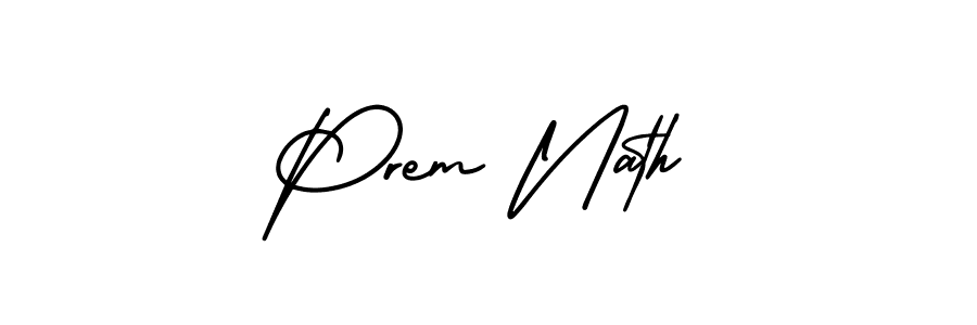 Similarly AmerikaSignatureDemo-Regular is the best handwritten signature design. Signature creator online .You can use it as an online autograph creator for name Prem Nath. Prem Nath signature style 3 images and pictures png