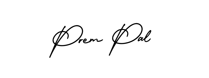 Use a signature maker to create a handwritten signature online. With this signature software, you can design (AmerikaSignatureDemo-Regular) your own signature for name Prem Pal. Prem Pal signature style 3 images and pictures png