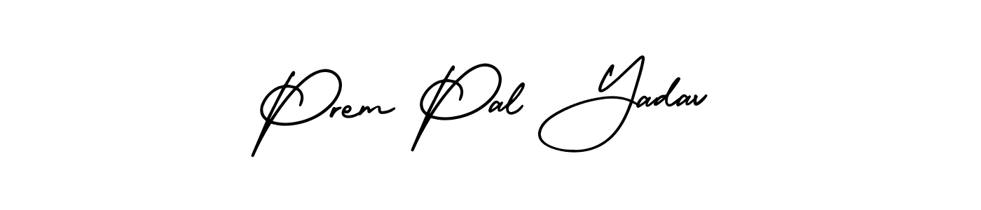 Similarly AmerikaSignatureDemo-Regular is the best handwritten signature design. Signature creator online .You can use it as an online autograph creator for name Prem Pal Yadav. Prem Pal Yadav signature style 3 images and pictures png