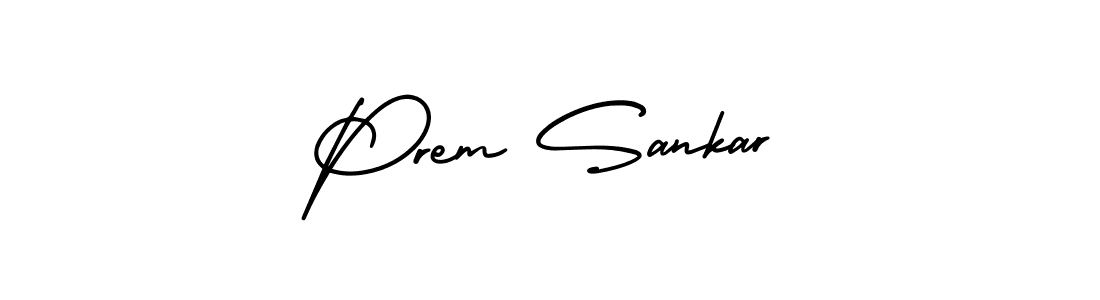Prem Sankar stylish signature style. Best Handwritten Sign (AmerikaSignatureDemo-Regular) for my name. Handwritten Signature Collection Ideas for my name Prem Sankar. Prem Sankar signature style 3 images and pictures png