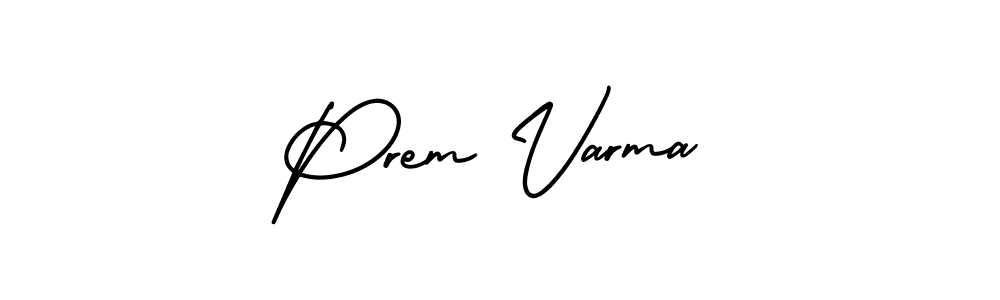 How to Draw Prem Varma signature style? AmerikaSignatureDemo-Regular is a latest design signature styles for name Prem Varma. Prem Varma signature style 3 images and pictures png