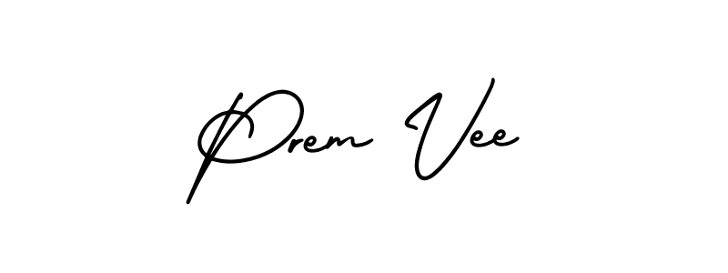 How to make Prem Vee signature? AmerikaSignatureDemo-Regular is a professional autograph style. Create handwritten signature for Prem Vee name. Prem Vee signature style 3 images and pictures png