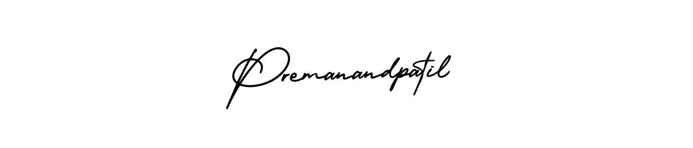 This is the best signature style for the Premanandpatil name. Also you like these signature font (AmerikaSignatureDemo-Regular). Mix name signature. Premanandpatil signature style 3 images and pictures png