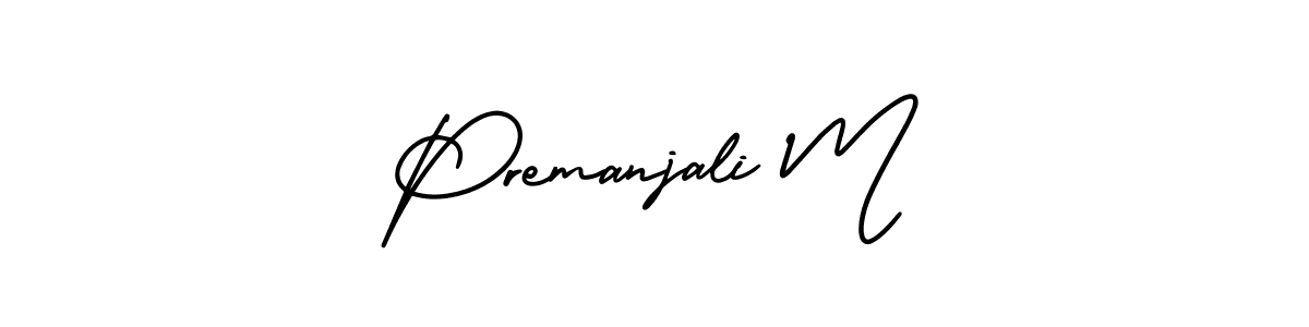 Once you've used our free online signature maker to create your best signature AmerikaSignatureDemo-Regular style, it's time to enjoy all of the benefits that Premanjali M name signing documents. Premanjali M signature style 3 images and pictures png