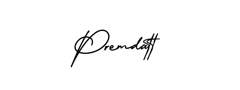 Best and Professional Signature Style for Premdatt. AmerikaSignatureDemo-Regular Best Signature Style Collection. Premdatt signature style 3 images and pictures png