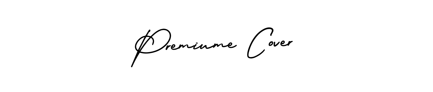 Use a signature maker to create a handwritten signature online. With this signature software, you can design (AmerikaSignatureDemo-Regular) your own signature for name Premiume Cover. Premiume Cover signature style 3 images and pictures png