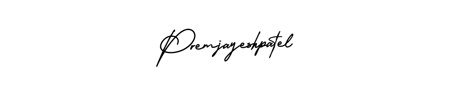 if you are searching for the best signature style for your name Premjayeshpatel. so please give up your signature search. here we have designed multiple signature styles  using AmerikaSignatureDemo-Regular. Premjayeshpatel signature style 3 images and pictures png