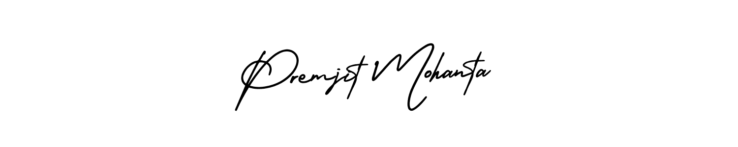 Make a beautiful signature design for name Premjit Mohanta. Use this online signature maker to create a handwritten signature for free. Premjit Mohanta signature style 3 images and pictures png