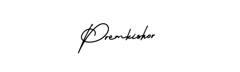 Create a beautiful signature design for name Premkishor. With this signature (AmerikaSignatureDemo-Regular) fonts, you can make a handwritten signature for free. Premkishor signature style 3 images and pictures png