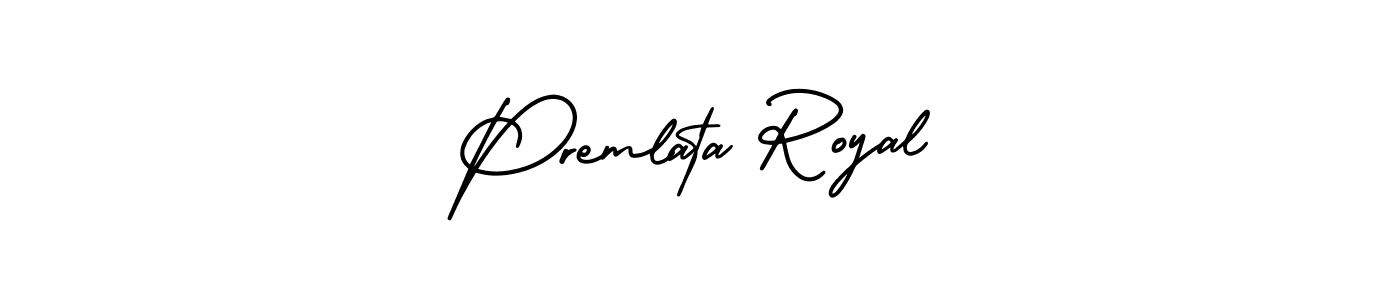 Also we have Premlata Royal name is the best signature style. Create professional handwritten signature collection using AmerikaSignatureDemo-Regular autograph style. Premlata Royal signature style 3 images and pictures png
